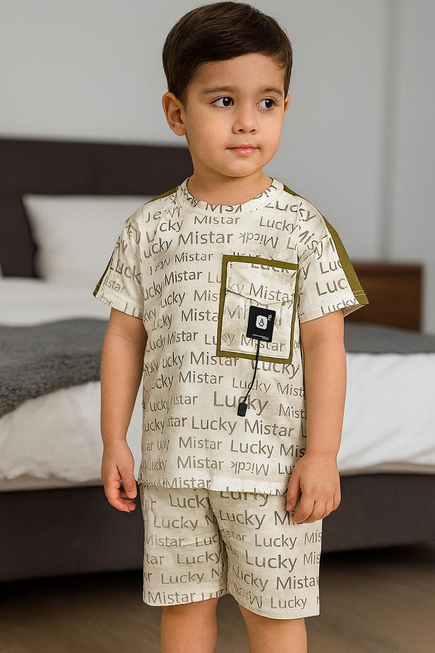 Lightweight Cotton Boys' Set – Graphic Print (IKTSBOYS-02)